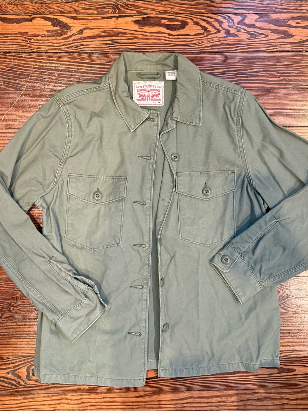 Levi's Utility Jacket in Olive Green